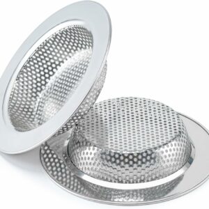 2 Pcs Sink Strainer for Most Kitchen Sink Drain Basket