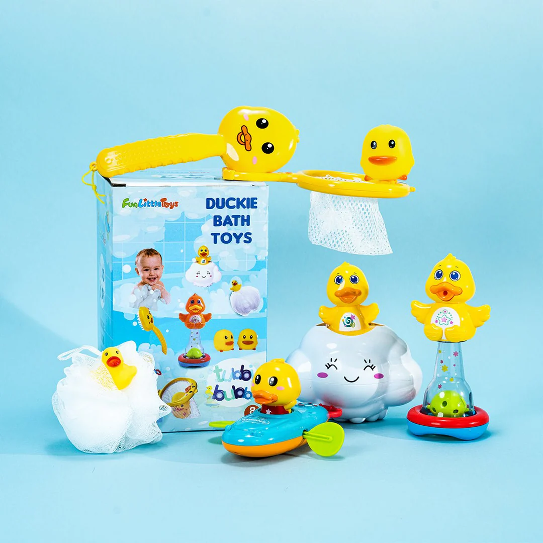 Baby Duck Bath Toys 8pcs